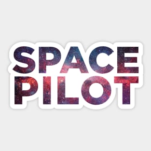 SPACE PILOT Sticker